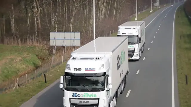 Driverless lorries