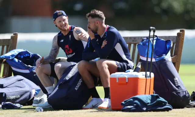 Ben Stokes and Alex Hales