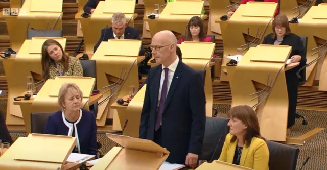 Education Secretary John Swinney