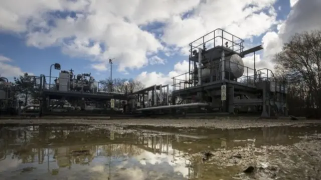 Fracking site at Kirby Misperton