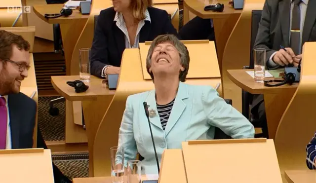 MSPs backed Tory MSP Liz Smith's motion calling for the tests to be scrapped