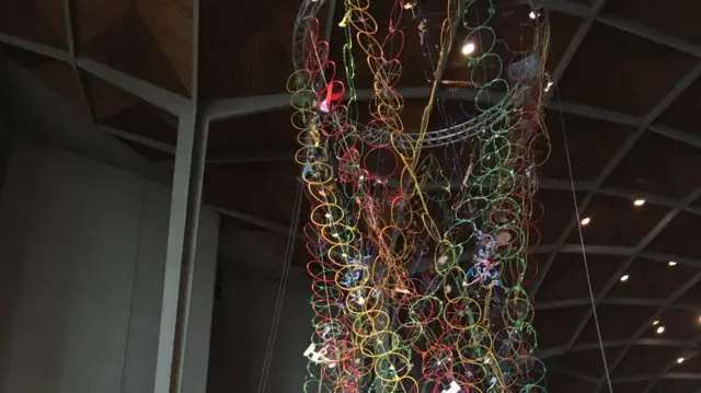 Hula Hoop sculpture