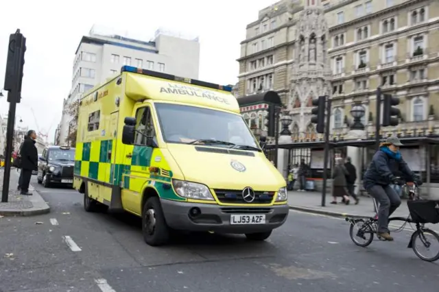 London ambulance