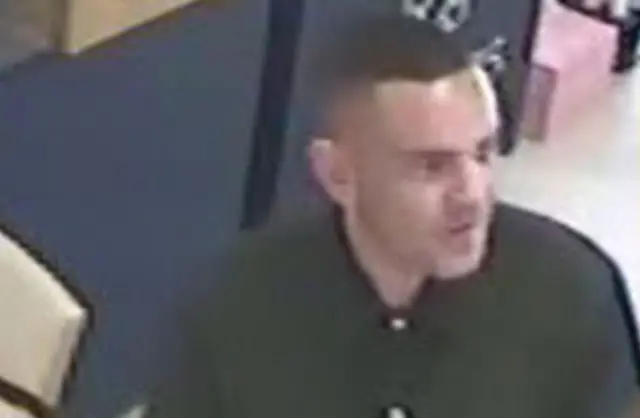 A man police are trying to identify after a stolen bank card was used to buy a Rolex