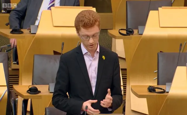 Green MSP Ross Greer