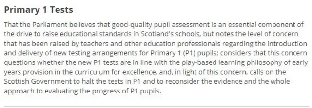 Scottish Conservative motion