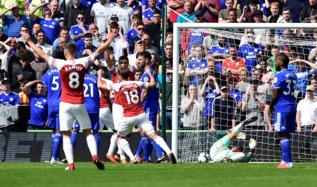 Arsenal celebrate