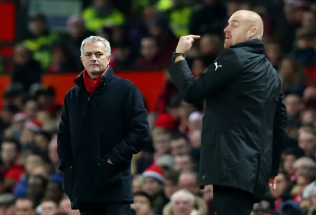 Mourinho and Dyche