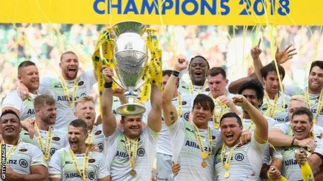 Saracens are looking for a fifth title in nine years