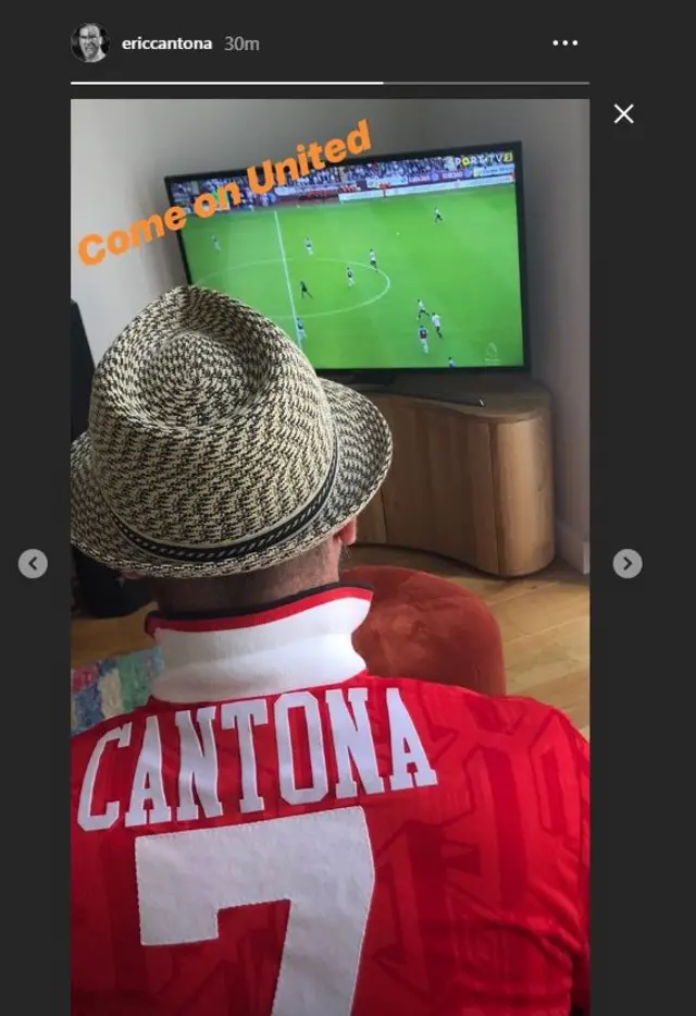 Eric Cantona instagram