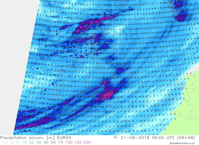 Rain map