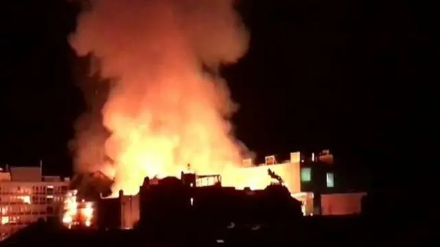 The Glasgow School of Art Mackintosh building was destroyed by fire in June