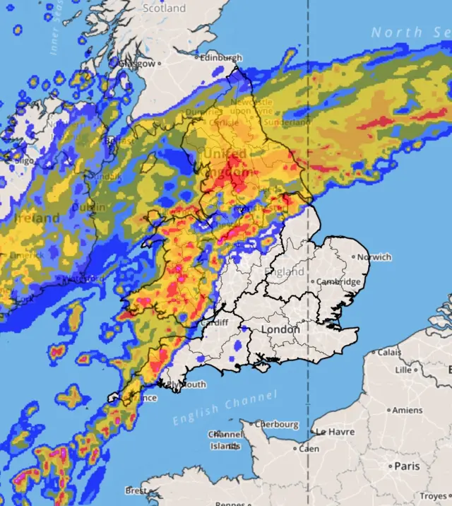 Weather map