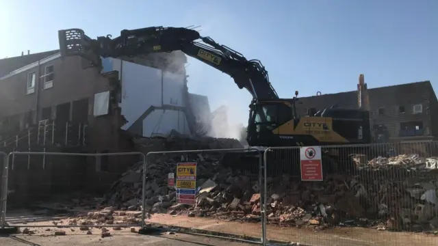 Demolition work