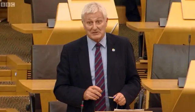 Scottish Green MSP John Finnie