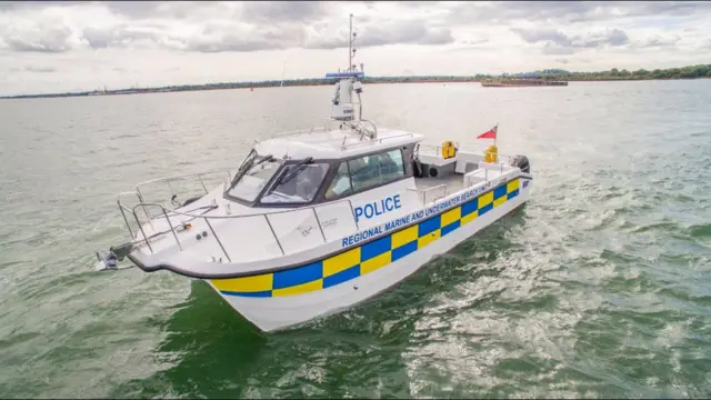 The new police new boat