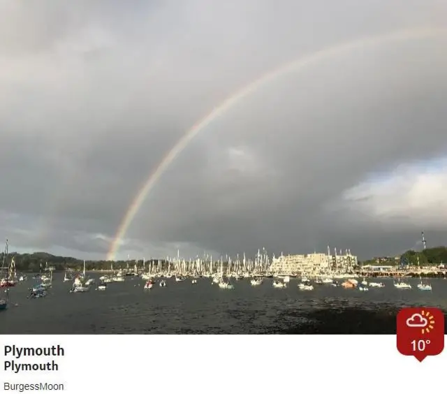 Plymouth rainbow