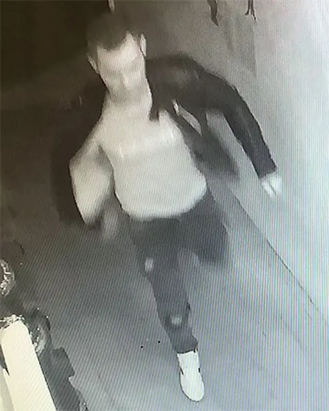 CCTV image of suspect