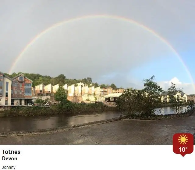 Totnes rainbow