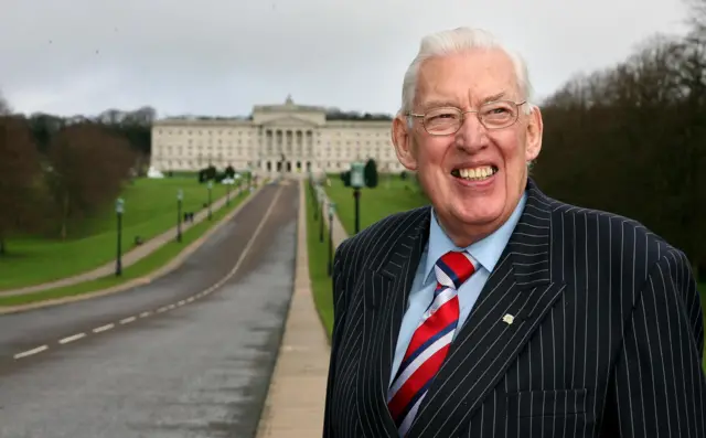 Ian Paisley at Stormont