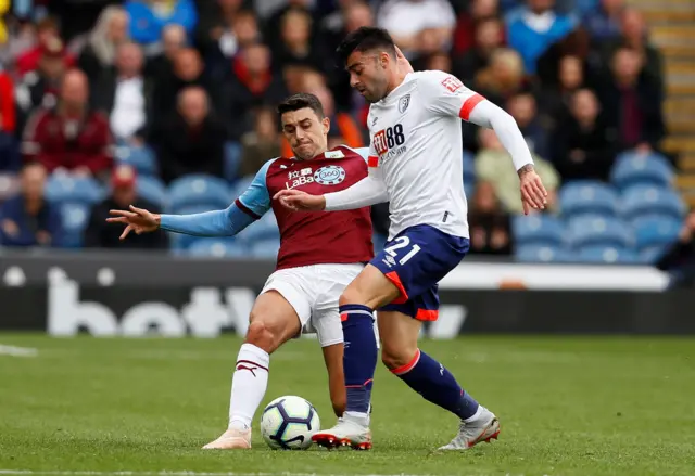 Diego Rico and Matthew Lowton