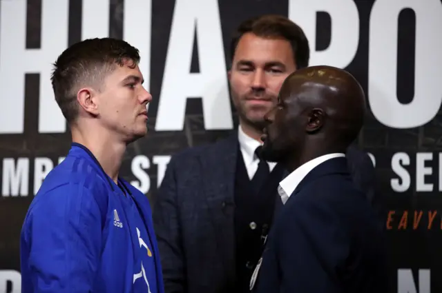 Luke Campbell and Yvan Mendy