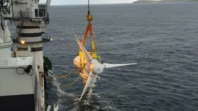 The MeyGen tidal project received backing from Highlands and Islands Enterprise