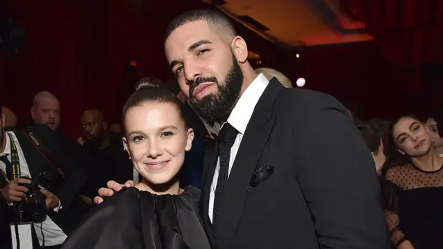 Millie Bobby Brown and Drake