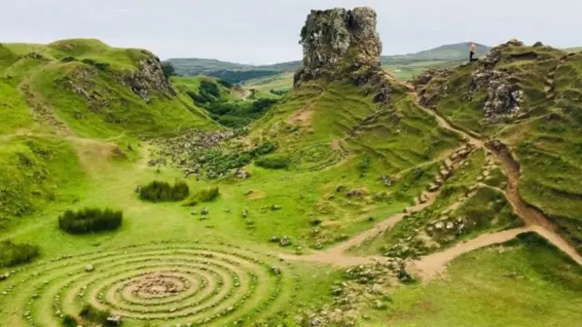 Skye's Fairy Glen is among the many places across Scotland tourists flock to