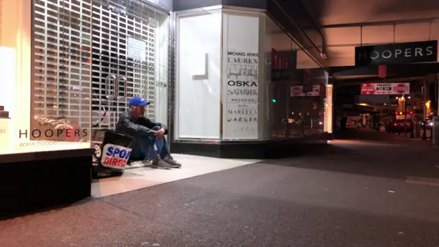 Homeless person