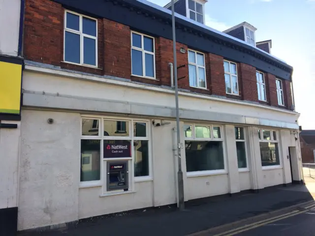 Former Natwest building in Withernsea