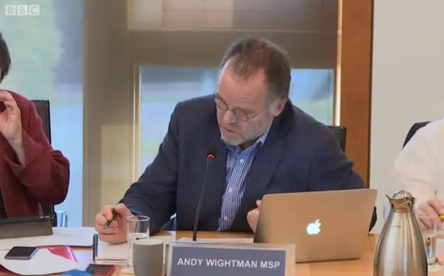 Green MSP Andy Wightman