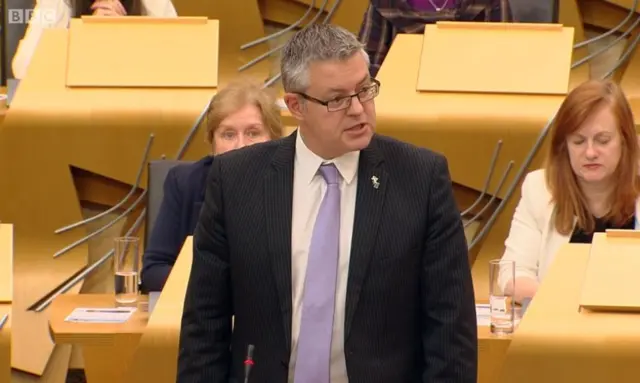 SNP MSP Stuart McMillan