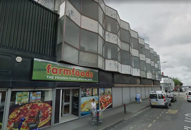 Farmfoods store in Grimsby