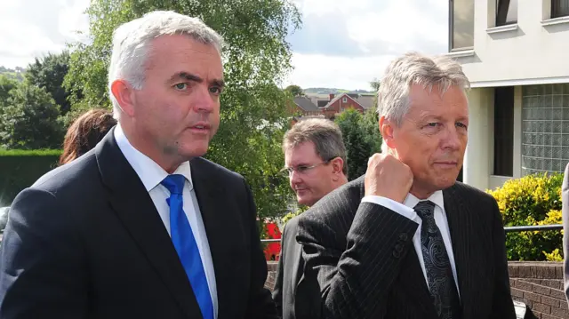 Jonathan Bell and Peter Robinson