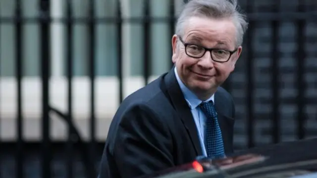 Mr Gove said the future funding of agriculture need to be carefully considered