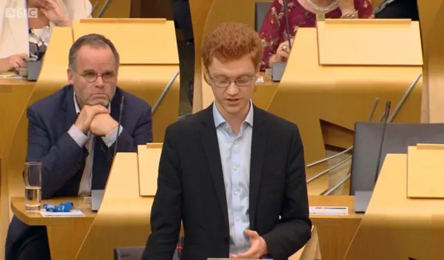 Green MSP Ross Greer