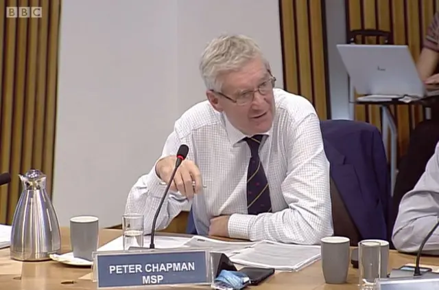 Tory MSP Peter Chapman