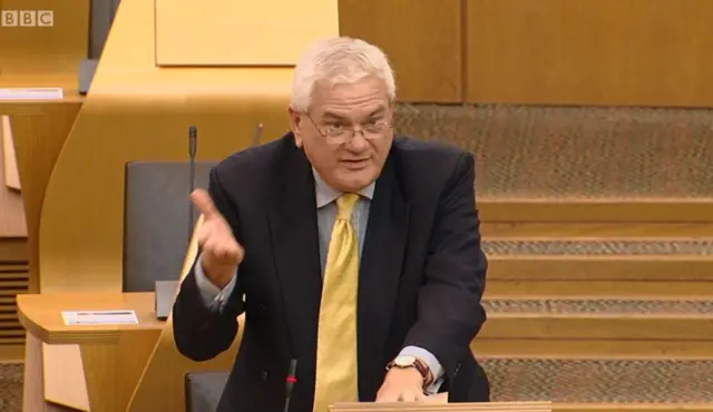 Lib Dem MSP Mike Rumbles