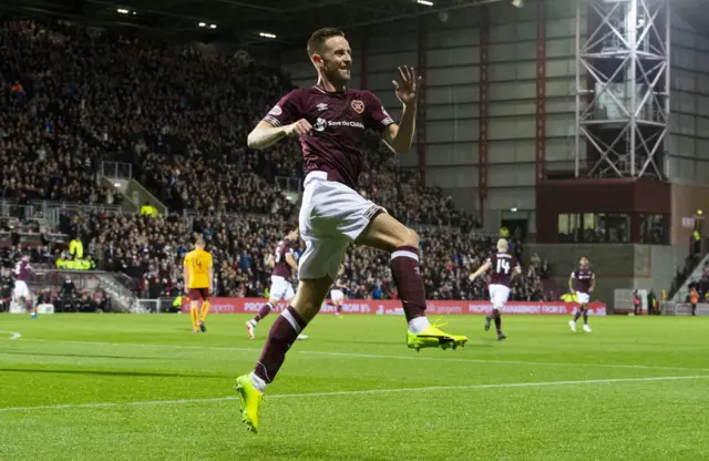 Steven MacLean celebrates his goal