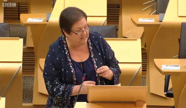 Labour MSP Jackie Baillie