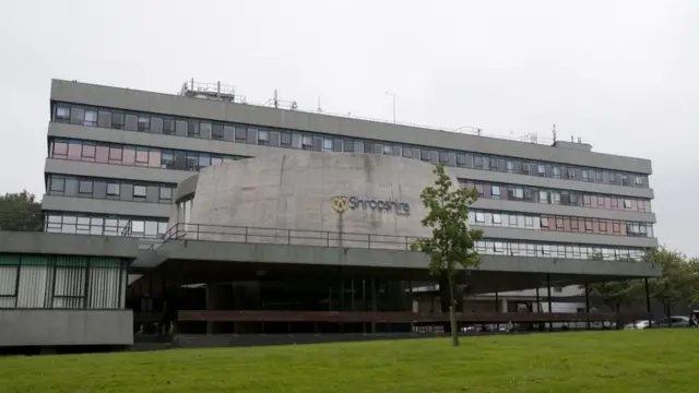 Shropshire Councils' headquarters