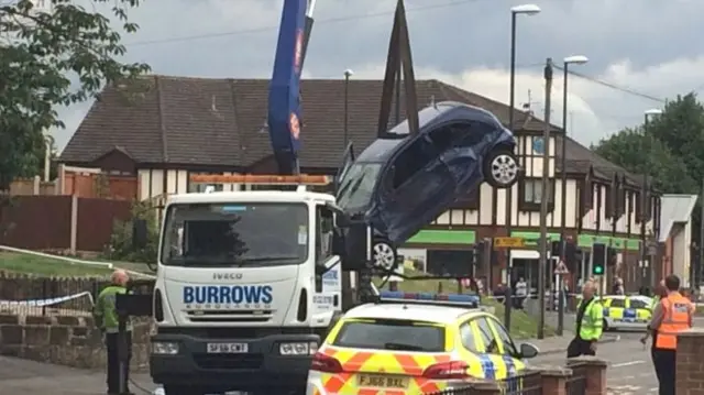 Chellaston crash