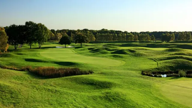 The 559 yards par 5, third hole on the Albatros Course at Le Golf National