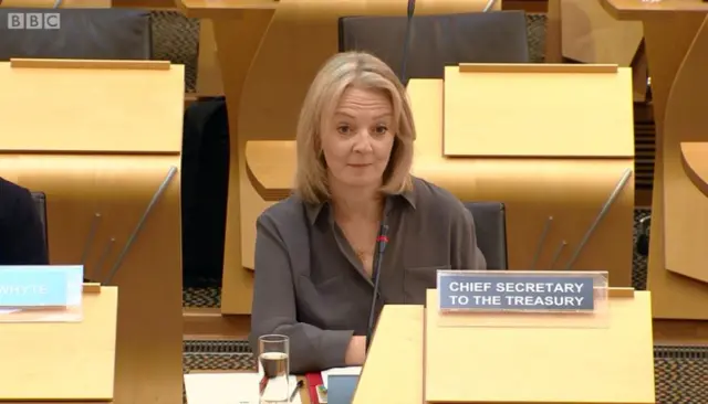 Chief Secretary to the Treasury Liz Truss