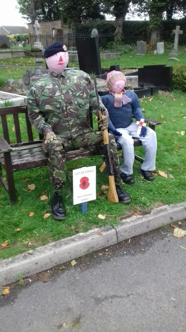 Scarecrow display