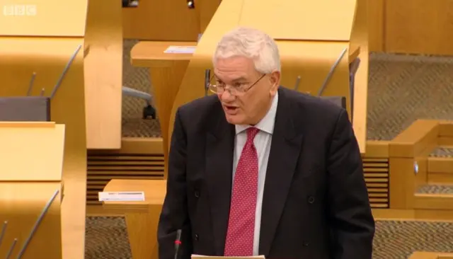 Lib Dem MSP Mike Rumbles