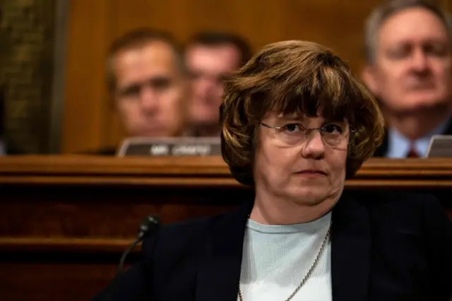 Rachel Mitchell ask questions to Dr. Christine Blasey Ford at the Senate Judiciary Committee