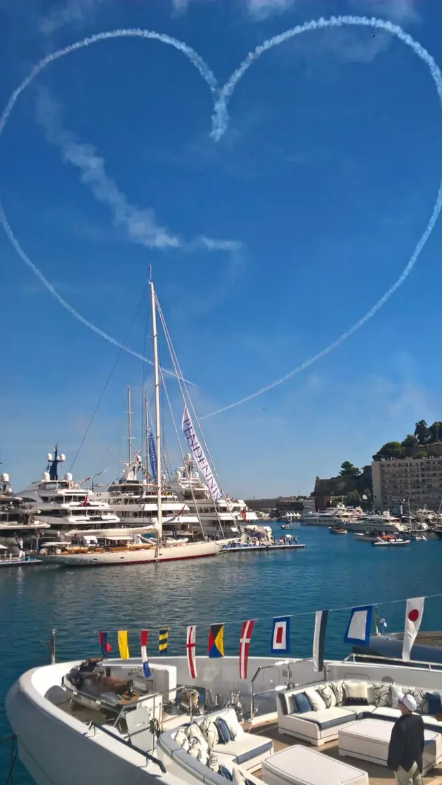 Red Arrows in Monaco