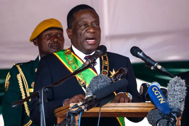 President Emmerson Mnangagwa